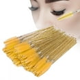 thumbnail image 3 of 50pcs Nylon Makeup Brush, Disposable Eyelash Wands with Spiral Structure Design, for Easy Mascara Application, 3 of 7