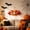 A, variant on Lilgiuy Fall Wall Decor, Halloween Maple Leaf Pumpkin Hanging Ornament, Rustic Harvest Wreath with Ghost & Pumpkin Accents, Festive Wall Art for Living Room & Entryway, 17.72"x13"