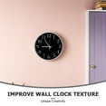 thumbnail image 3 of EXHUMKY 10Jgo Accesorios Movimiento De Pared De Con Manecillas Metálicas, 3 of 8