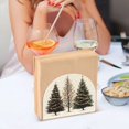 thumbnail image 3 of Yayeee Napkin Holder for Table Kitchen Paper Tissue Organization, Hand Drawn Christmas Stars, 3 of 8