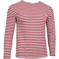 thumbnail image 3 of Women's Summer Blouses Long Sleeve Crew Neck Striped Printed Tops Fashion Trendy Casual T-Shirts 2025 Beach Pullover, 3 of 6