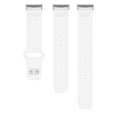 thumbnail image 4 of Knights Engraved Silicone Unisex Watch Band for Fitbit Versa 3 and Sense (White) by Affinity Bands, 4 of 4
