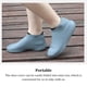 thumbnail image 3 of Sonducket 1 par de fundas para zapatos antideslizantes, flexibles, impermeables, plegables, elegantes, de color sólido, portátiles, Accesorios de calzado Blanco L, 3 of 6