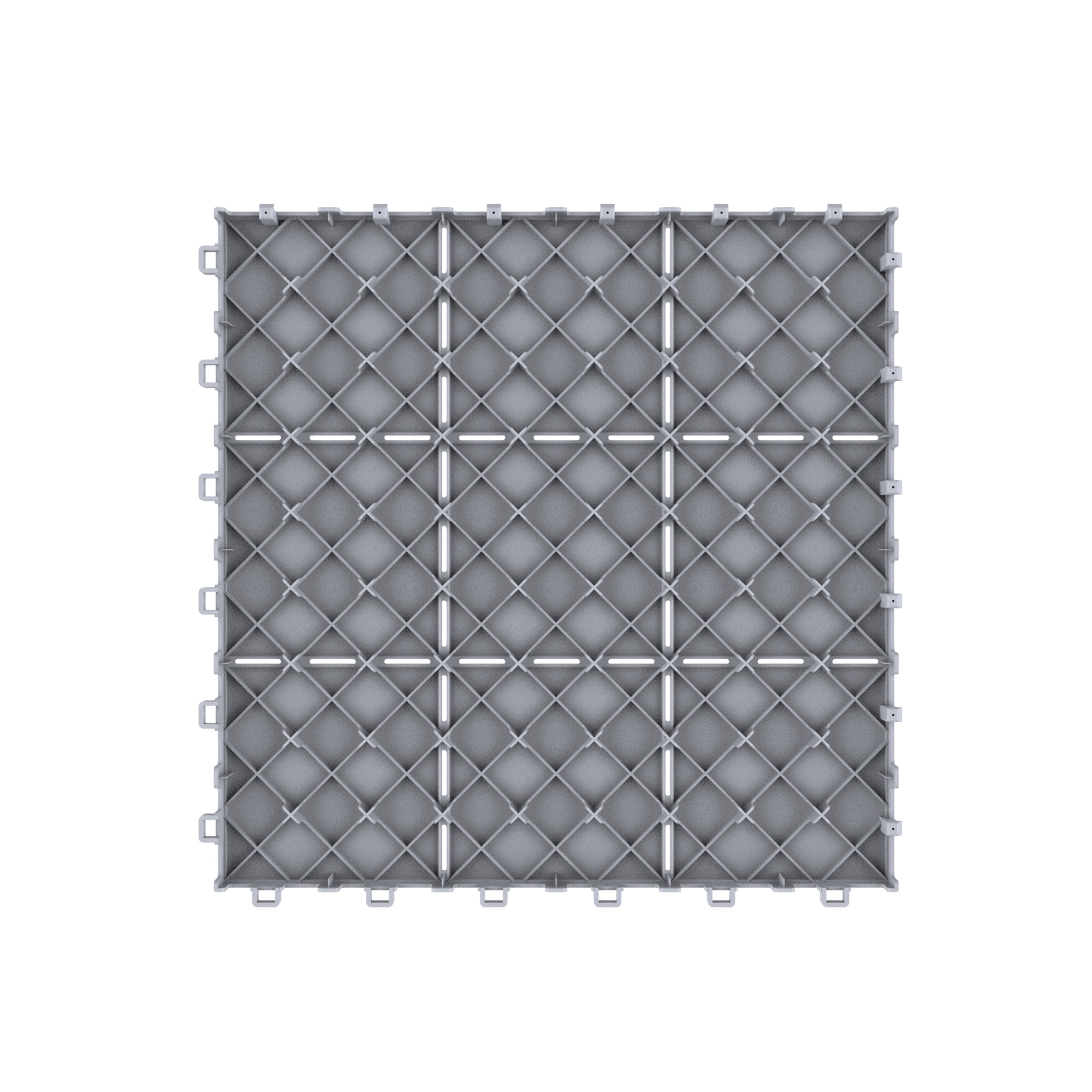 Patio and Deck Tiles 5 boxes 30 Tiles by Pure Garden (Grey)