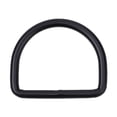 thumbnail image 1 of Scuba Diving D Ring Weight Belt Keeper D-Ring Backpack Stopper Buckle 6mm Black, 1 of 9