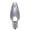 Cool White, variant on Vickerman C9 Transparent Plastic LED Blue Dimmable Bulb, E17 Nickel Base, 25 per bag