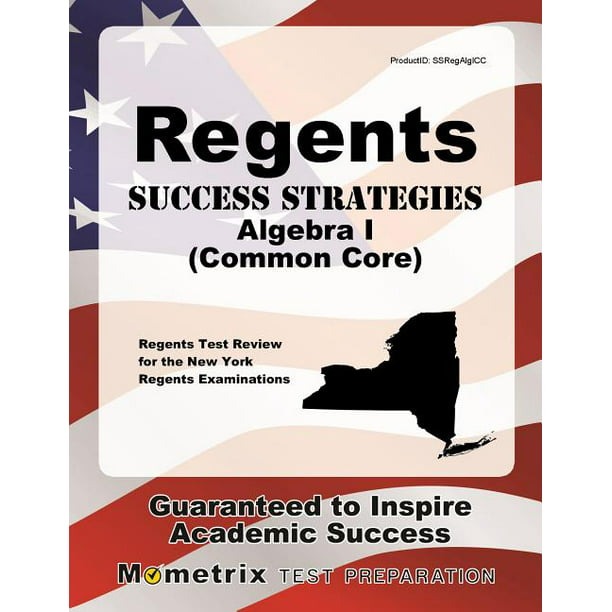 Regents Success Strategies Algebra I (Common Core) Study ...