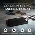 thumbnail image 2 of Goldblatt 18.75 x 13.38 Inch Polypropylene Concrete Tiling Kneeler Board, 2 of 7