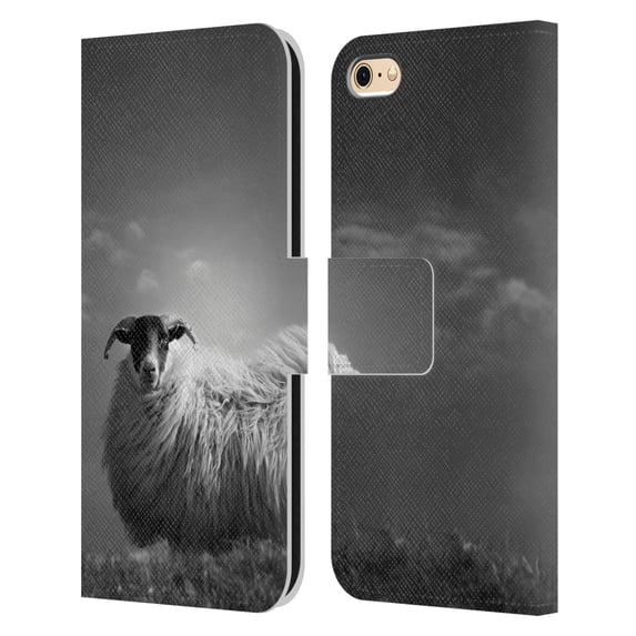 Head Case Designs Officially Licensed Dorit Fuhg Travel Stories Le Fluff Leather Book Wallet Case Cover Compatible with Apple iPhone 6 / iPhone 6s