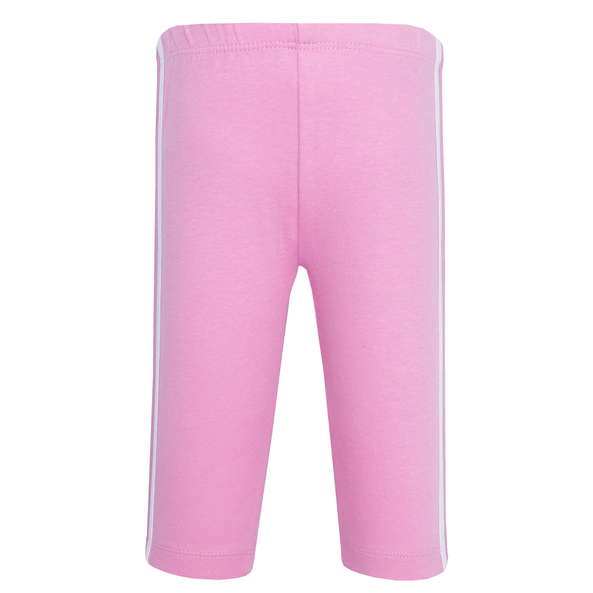 Hudson Baby Girl Cotton Pants and Leggings, Conch Shell Begonia Pink, 9-12 Months