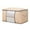 Beige-4024, variant on Purple Large Visual Clothes Organizer Horizontal for Storage, Ideal for Keeping Clothing Items Organized and Accessible in Closets, by UKHBMC