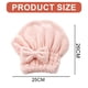 thumbnail image 2 of Paquete de toallas de microfibra para el cabello seco Laklulu, gorro de ducha con lazo, paquete de gorro de ducha en rollo para regalo de mujer, 2 paquetes, 2 of 5