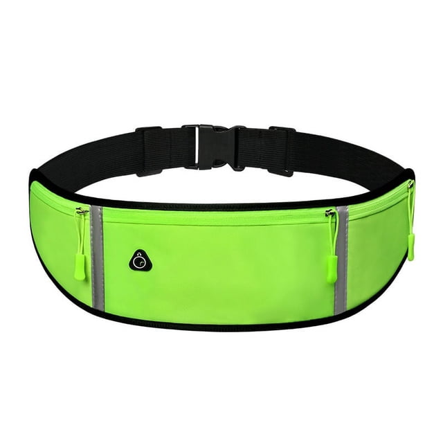 Cinturón para correr, riñonera para hombre y mujer, resistente al agua, ideal para senderismo, fitness, viajes, ajustable, funda para correr, soporte para teléfono, accesorios.