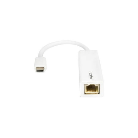 UPC: 0876910000894 | Rocstor Y10A173-W1 Usb-C To Gigabit Adapter White Usb-C 3.1 To Gigabit 1000Mbps