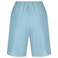 thumbnail image 5 of CONZONE Mens Casual Shorts Elastic Waist Drawstring Summer Shorts for Men Hawaii Graphic Y2K Lightweight Loose Fit Workout Gym Shorts With Pockets, 5 of 6