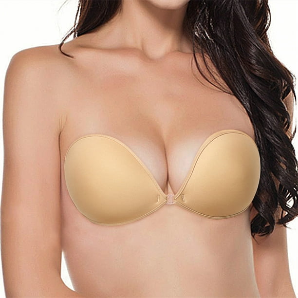 Adhesive Push-up Reusable Self Silicone Bra Inserts Pasty Bra Nude –  WingsLove