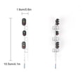thumbnail image 4 of Modèle de Feu de Circulation Modèles Miniatures Micro Paysage Large Application Rangement Facile Jouet Signal Stop Lampe Décoration Accessoires Portables Lumière Blanche, 4 of 9
