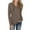 Brown, variant on Autumn and Winter Style Hoodie Women's Long Sleeve Pullover Zipper Trimmer Large Size Jac T-Shirts for Women Short Sleeve Shirts for Women Womens Tops Summer