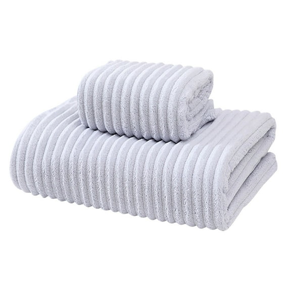 Home Essential Soft Towel Set, Furenl Toallas De Mano De Terciopelo Coral Toallas De Mano Para Baño Cocina Toallas De Secado Rápido Con Para Colgar Altamente Absorbentes Toalla De Mano Pequeña Toallas