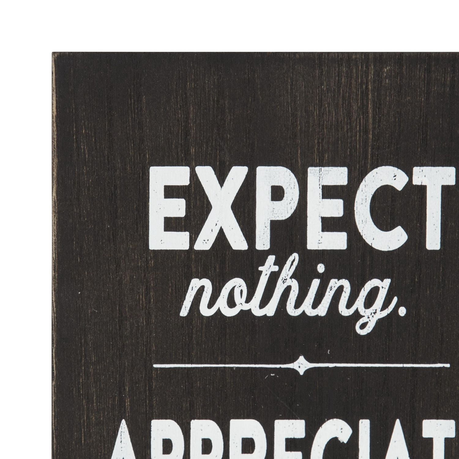 Expect Appreciate Box Top Art