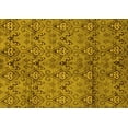 thumbnail image 1 of Ahgly Company Indoor Rectangle Abstract Yellow Modern Area Rugs, 4' x 6', 1 of 4