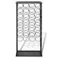 thumbnail image 3 of Topcobe Free Standing Wine Rack for 28 Bottle, Black, 3 of 5