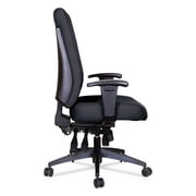 Alera Wrigley Series 24/7 High Performance High-Back Multifunction Task Chair, Supports 300 lb, 17.24 to 20.55 Seat, Black