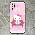 thumbnail image 1 of Sanrio Hello Kitty Phone Case For OPPO Find X5 X3 X2 A93 Reno 4 3 Pro A94 A75 A74 A72 A53 A52 Black Soft Silicone Case ZR, 1 of 7
