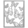 thumbnail image 1 of Miangastore Embossing Die Cuts Butterflies Pattern Cutting Die Carbon Steel Silver 1Pcs for Album Decoration, 1 of 9