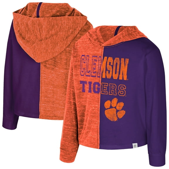 Toddler Colosseum Orange Clemson Tigers Gals Knit Hoodie