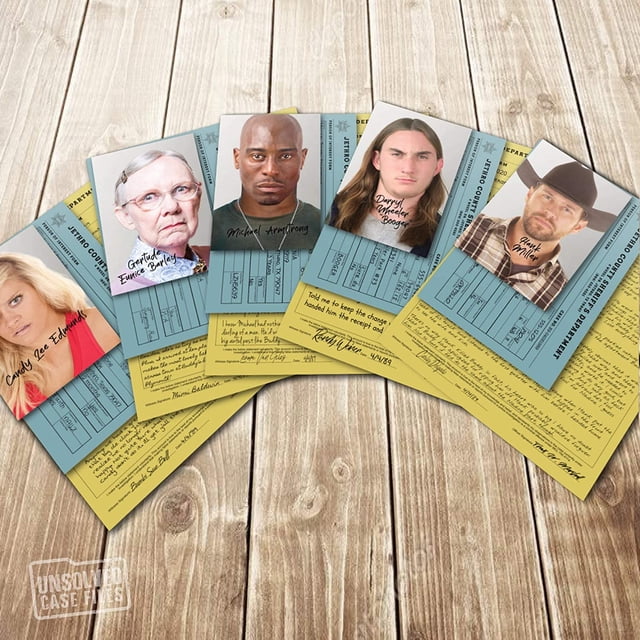 ARCHIVOS DE CASOS SIN RESOLVER | Edmunds, Buddy - Cold Case Murder Mystery Game | ¿Puedes Unsolved Case Files Unsolved Case Files