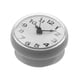 thumbnail image 1 of Reloj de ducha portátil mini para baño, resistente al agua, reloj de pared decorativo para el hogar. Gris, 1 of 7
