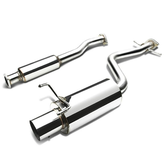DNA Motoring CBE-IS300 for 2001 to 2005 Lexus IS300 Catback Exhaust System 4" Tip Muffler - XE10 02 03 04