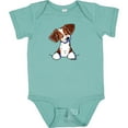 thumbnail image 3 of Inktastic Pocket Brittany Spaniel Boys or Girls Baby Bodysuit, 3 of 5