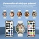 thumbnail image 5 of FreshFun 2024 Smartwatch Pulsera Deportiva Mujer Hombre Llamada Bluetooth Reloj Inteligente IP67 Correa Magnética Pantalla 1.39 Inch Monitoreo Ritmo Cardíaco Presión Arterial Sueño (2Correas), Blanco, 5 of 5