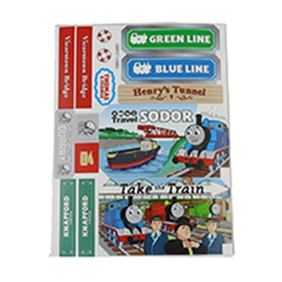 Replacement Stickers or Labels Sheet for Fisher-Price Thomas and Friends Talking Thomas and Percy Train Playset - GLK80