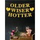 thumbnail image 4 of 3Pcs/Set Older Wiser Hotter Banner Funny Birthday Party Decorations For Women Black Glitter Happy Birthday Banner 21st 30th 40th 50th 60th 70th 80th B, 4 of 5