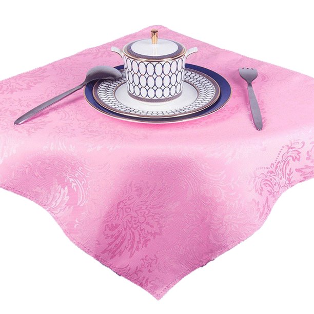 Juego de servilletas de tela de damasco de lujo, poliéster, para fiestas, banquetes y vacaciones, 10 Uds.