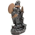 thumbnail image 5 of TJ Global Ceramic Cone Incense Burners & Holders, Brown/Black, 5 of 7