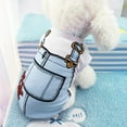 thumbnail image 3 of Cute Pet Vest Summer Puppy Tops Clothes Breathable Kitten Costume Unisex Pet Cotton Apparel Small Pet T-Shirt XS-2XL, 3 of 6