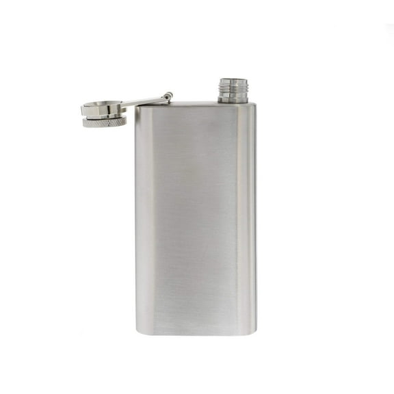 POCKET FLASK 6 OZ STAINLESS STEEL