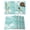 Green, variant on Tropical Palm Tree Placemats Set of 4 Blue White Plants Coastal Botanical Leaf Place Mats Indoor Wipeable Table Mats Washable Cloth Dining Table Placemats for Kitchen Holiday Party Decor 13x19 Inch