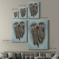 thumbnail image 4 of Otters Holding Hands Premium Gallery Wrapped Canvas - Ready to Hang, 4 of 9