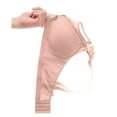 thumbnail image 6 of Women's Push Up Lace Bra - Underwire Padded Add 1 Cup, Full Coverage Plunge T-Shirt Bra, Comfort Lift Up for Everyday Use Light pink 40, 6 of 6