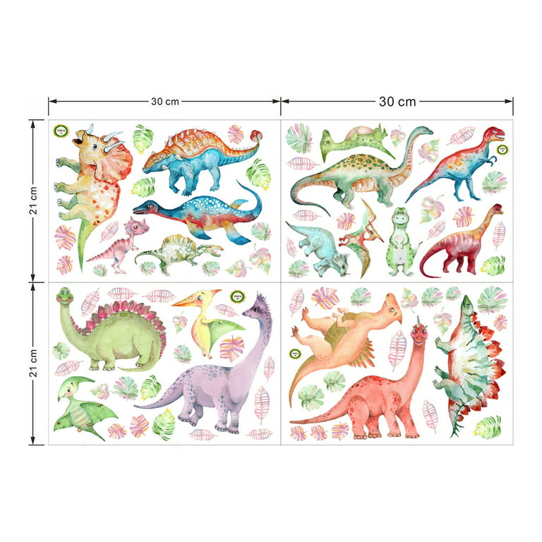 Paper House Glow in The Dark Stickers - Dinosaurs