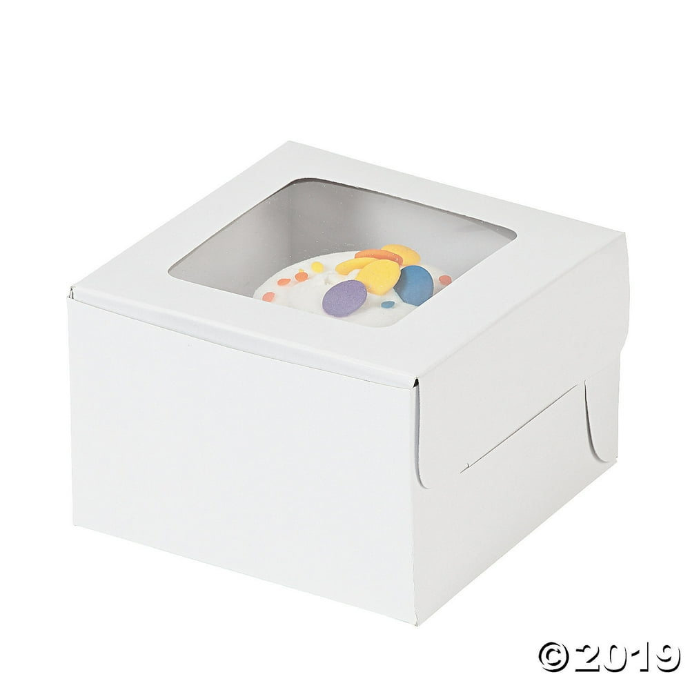 White Cupcake Boxes