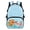 Capybara Axolotl Splash Print, variant on US Patriotic Bald Eagle Large Capacity Backpack, Polyester Multi-Purpose Lightweight Bookbag for Sport Outdoor Activities