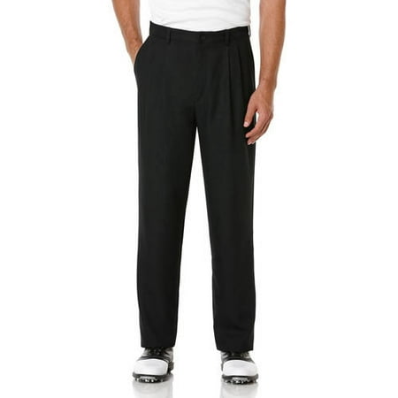 Men's Performance Double Pleat Expandable Waistband (Best Golf Pants For Hot Weather)