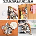thumbnail image 7 of Dreamtimes Dishcloth, Kitchen Towel, Kitchen Gifts for Restaurant, Kitchen, Party, Dogs and Cats Faces, 7 of 7