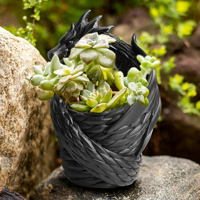 Design Resin Succulent Planter Indoor Outdoor Decorative Flower Pot For And Home Garden